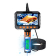 T27 5 inch IPS Color Screen 8mm Single Camera Handheld Hard Cable HD Industrial Endoscope, Length:5m(Orange Black) -  by PMC TechLife | Online Shopping South Africa | PMC TechLife | Buy Now Pay Later Mobicred