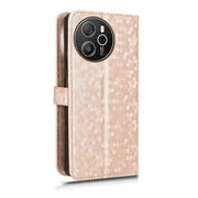 For Blackview Shark 8 Honeycomb Dot Texture Leather Phone Case(Gold)
