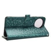 For Blackview Shark 8 Honeycomb Dot Texture Leather Phone Case(Green)