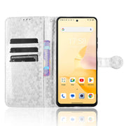 For Blackview Shark 8 Honeycomb Dot Texture Leather Phone Case(Silver)