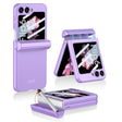 For Samsung Galaxy Z Flip6 / Flip7 FE GKK Integrated Magnetic Full Coverage Flip Phone Case with Pen Box+Pen(Purple) - free shipping - PMC Jewellery - Order now!