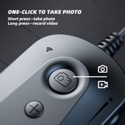 Y15 3.9mm Single Camera WiFi Connected Hard Cable HD Industrial Endoscope, Length:2m(Black)