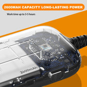 Y15 3.9mm Single Camera WiFi Connected Hard Cable HD Industrial Endoscope, Length:2m(Black)