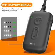 Y15 3.9mm Single Camera WiFi Connected Hard Cable HD Industrial Endoscope, Length:2m(Black)