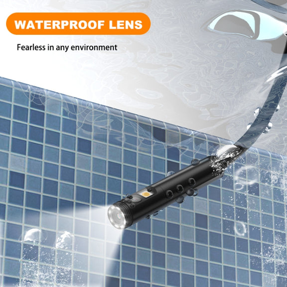 Y15 3.9mm Single Camera WiFi Connected Hard Cable HD Industrial Endoscope, Length:2m(Black)