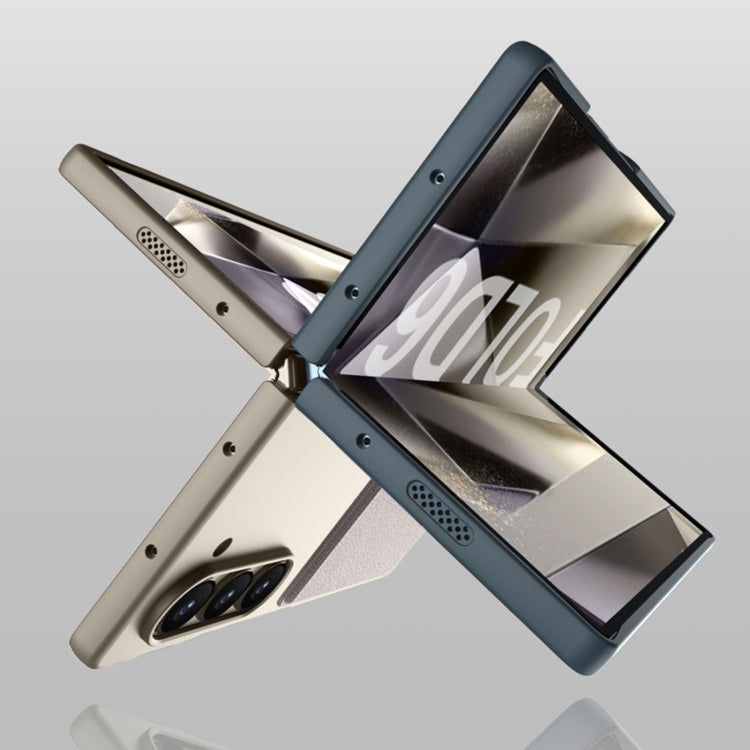 For Samsung Galaxy Z Fold6 GKK Integrated Ultra-thin Card Slots Phone Case(Green)