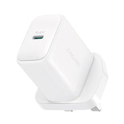 JOYROOM JR-TCF20 PD20W USB-C / Type-C Port Charger, Plug:UK Plug(White)