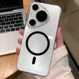 For Huawei Pura 70 MagSafe Magnetic Full Coverage Transparent PC Phone Case(Black) - free shipping - PMC Jewellery - Order now!