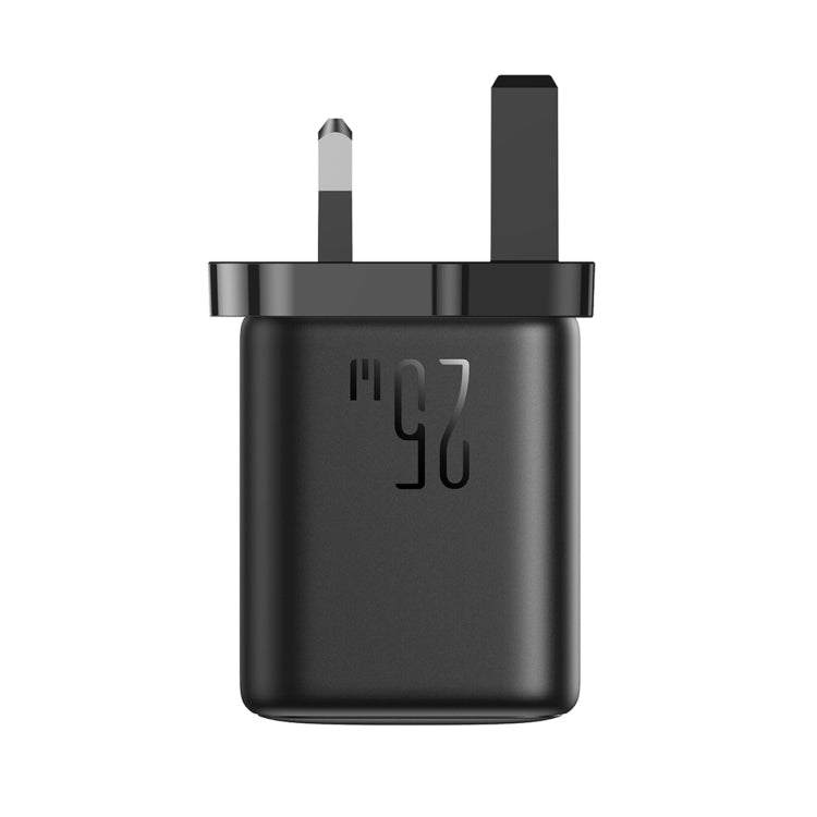 JOYROOM JR-TCF23 25W USB-C / Type-C Port Fast Charger, Plug:UK Plug(Black)