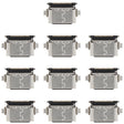 For TCL Tab 10s 9081 9080 10pcs Charging Port Connector - For TCL by PMC TechLife | Online Shopping South Africa | PMC TechLife | Buy Now Pay Later Mobicred