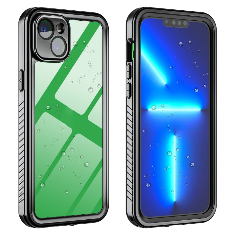 For iPhone 14 Plus RedPepper Shockproof IP68 Water-resistant PC + TPU Protective Case(Black)