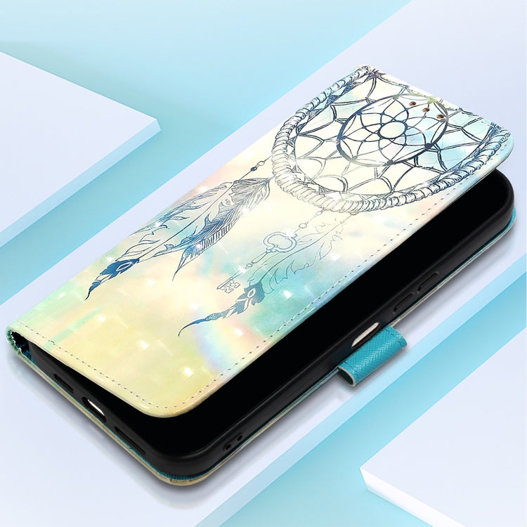 For Samsung Galaxy S25 5G 3D Painting Horizontal Flip Leather Phone Case(Dream Wind Chimes)