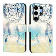 For Samsung Galaxy S25 Ultra 5G 3D Painting Horizontal Flip Leather Phone Case(Dream Wind Chimes)