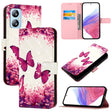 For Blackview A52 3D Painting Horizontal Flip Leather Phone Case(Rose Butterfly) - More Brand by PMC TechLife | Online Shopping South Africa | PMC TechLife | Buy Now Pay Later Mobicred