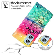 For Blackview A52 3D Painting Horizontal Flip Leather Phone Case(Chasing Dreams)