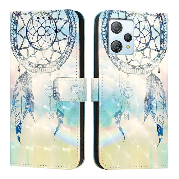 For Blackview A53 3D Painting Horizontal Flip Leather Phone Case(Dream Wind Chimes)