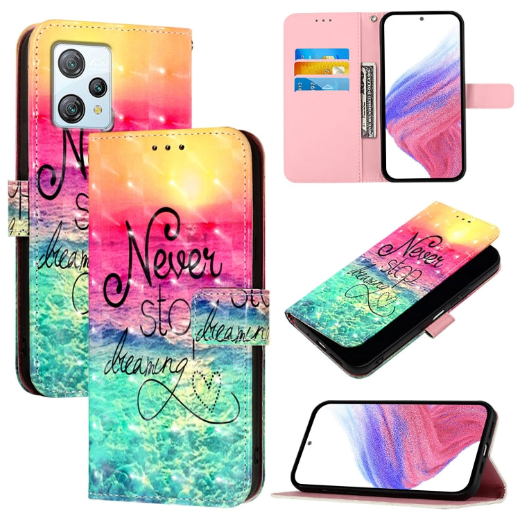 For Blackview A53 3D Painting Horizontal Flip Leather Phone Case(Chasing Dreams)