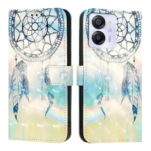 For Blackview Color 8 3D Painting Horizontal Flip Leather Phone Case(Dream Wind Chimes)