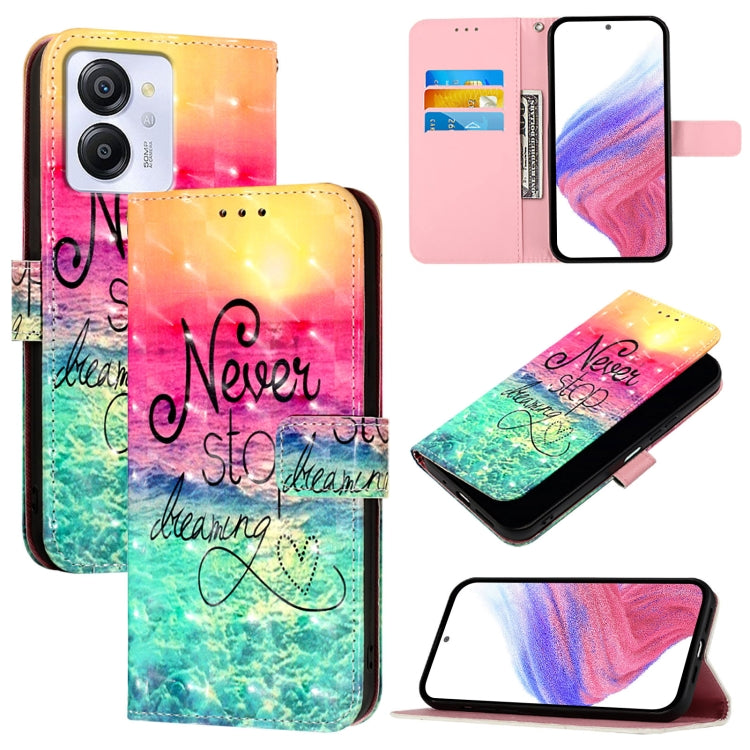 For Blackview Color 8 3D Painting Horizontal Flip Leather Phone Case(Chasing Dreams)