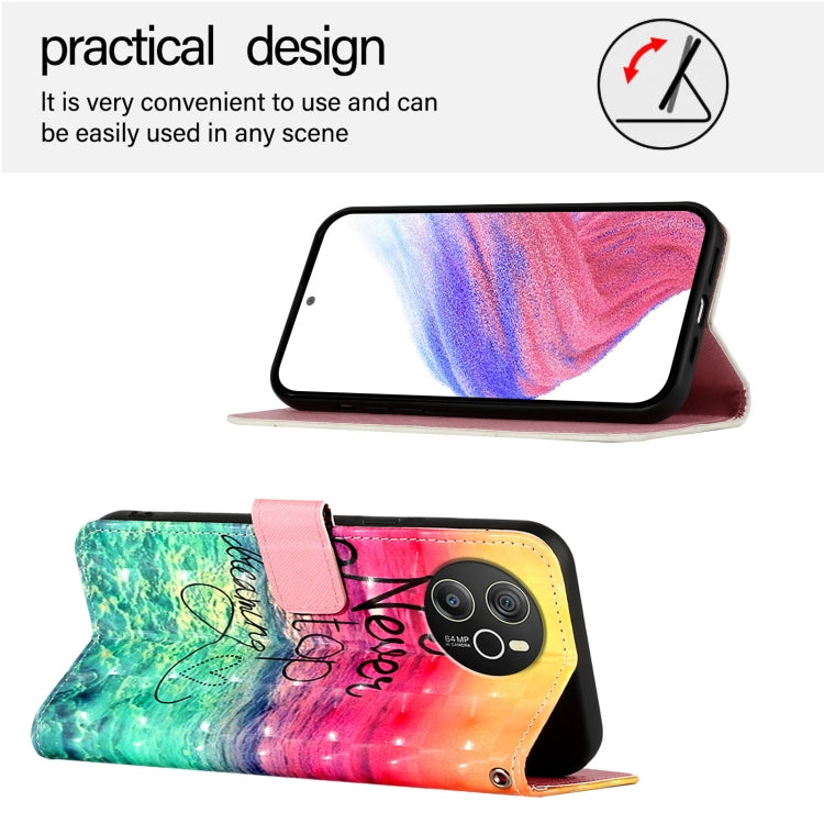 For Blackview Shark 8 3D Painting Horizontal Flip Leather Phone Case(Chasing Dreams)