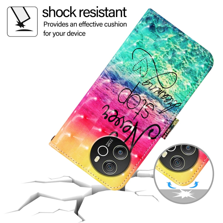 For Blackview Shark 8 3D Painting Horizontal Flip Leather Phone Case(Chasing Dreams)