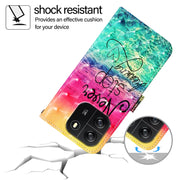 For Blackview Wave 6C 3D Painting Horizontal Flip Leather Phone Case(Chasing Dreams)