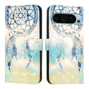 For Google Pixel 9 / 9 Pro 3D Painting Horizontal Flip Leather Phone Case(Dream Wind Chimes)