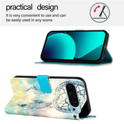For Google Pixel 9 / 9 Pro 3D Painting Horizontal Flip Leather Phone Case(Dream Wind Chimes)