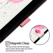 For Google Pixel 9 3D Painting Horizontal Flip Leather Phone Case(Flower)
