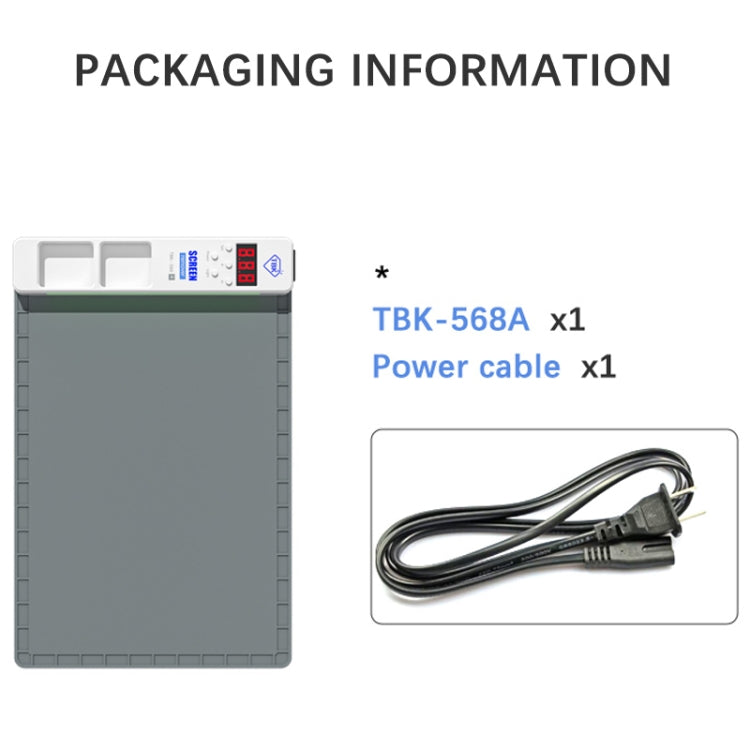 TBK-568A Professional LCD Screen Separate Machine, Plug:EU Plug