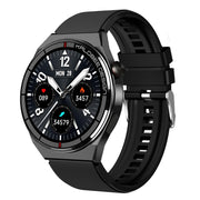1.3 inch Silicone Band IP68 Water-resistant Smart Watch Support Bluetooth Call(Black)