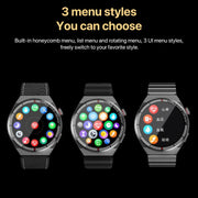 1.3 inch Silicone Band IP68 Water-resistant Smart Watch Support Bluetooth Call(Black)