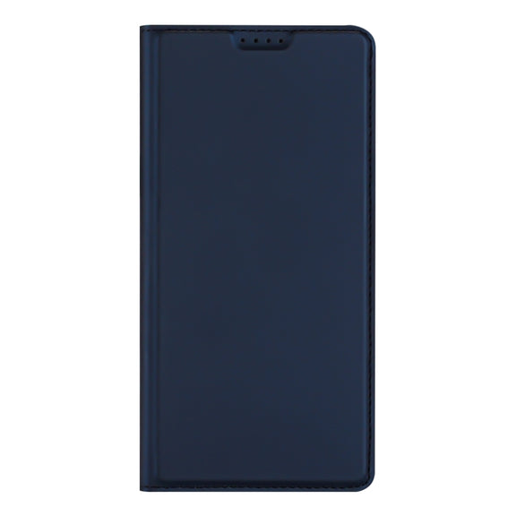 For Samsung Galaxy S25 5G DUX DUCIS Skin Pro Series Flip Leather Phone Case(Blue)
