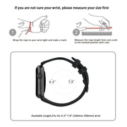 For Apple Watch Ultra 49mm Oil Wax Genuine Leather Watch Band(Black)