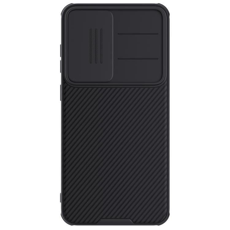 For Samsung Galaxy S25 5G NILLKIN Black Mirror Pro Series Camshield PC Phone Case(Black)