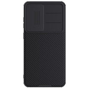 For Samsung Galaxy S25 5G NILLKIN Black Mirror Pro Series Camshield PC Phone Case(Black)