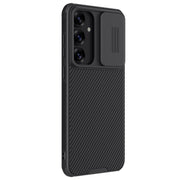 For Samsung Galaxy S25 5G NILLKIN Black Mirror Pro Series Camshield PC Phone Case(Black)