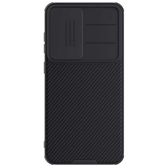 For Samsung Galaxy S25 5G NILLKIN Black Mirror Pro Series Camshield PC Phone Case(Black)