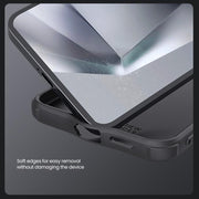 For Samsung Galaxy S25 5G NILLKIN Black Mirror Pro Series Camshield PC Phone Case(Black)