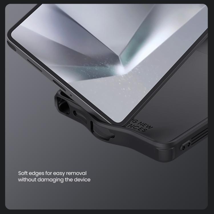For Samsung Galaxy S25 Ultra 5G NILLKIN Black Mirror Pro Series Camshield PC Phone Case(Black)