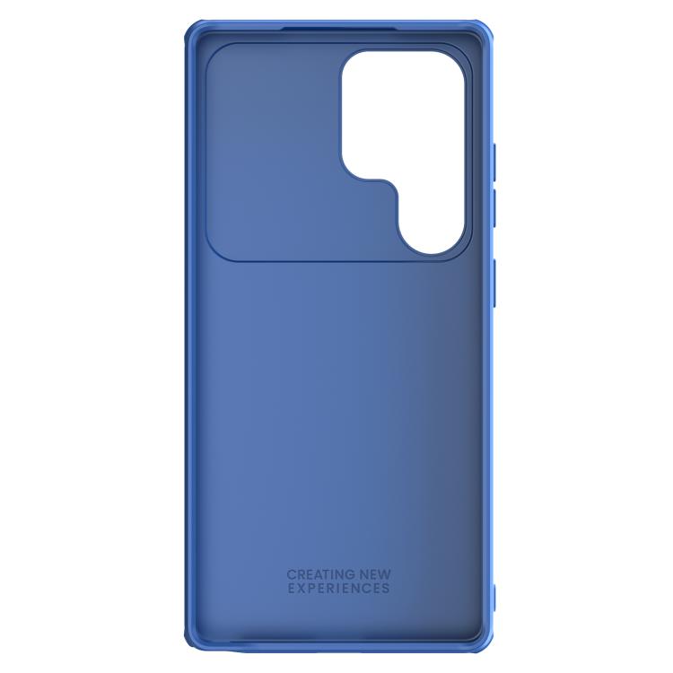 For Samsung Galaxy S25 Ultra 5G NILLKIN Black Mirror Pro Series Camshield PC Phone Case(Blue)