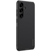 For Samsung Galaxy S25 5G NILLKIN Frosted Shield Pro PC + TPU Phone Case(Black)
