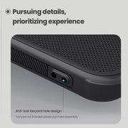 For Samsung Galaxy S25 5G NILLKIN Frosted Shield Pro PC + TPU Phone Case(Black)