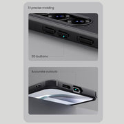 For Samsung Galaxy S25 5G NILLKIN Frosted Shield Pro PC + TPU Phone Case(Black)