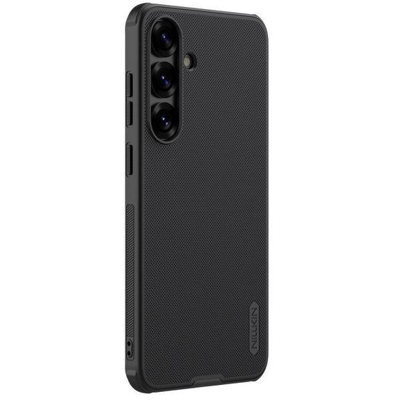 For Samsung Galaxy S25+ 5G NILLKIN Frosted Shield Pro PC + TPU Phone Case(Black)