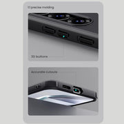 For Samsung Galaxy S25+ 5G NILLKIN Frosted Shield Pro PC + TPU Phone Case(Black)