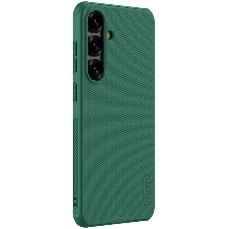 For Samsung Galaxy S25+ 5G NILLKIN Frosted Shield Pro PC + TPU Phone Case(Green)