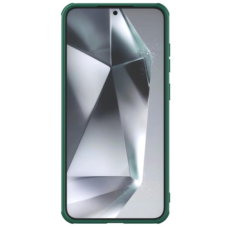 For Samsung Galaxy S25+ 5G NILLKIN Frosted Shield Pro PC + TPU Phone Case(Green)