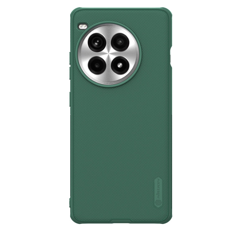 For OnePlus Ace 3 Pro NILLKIN Frosted Shield Pro PC + TPU Phone Case(Green)
