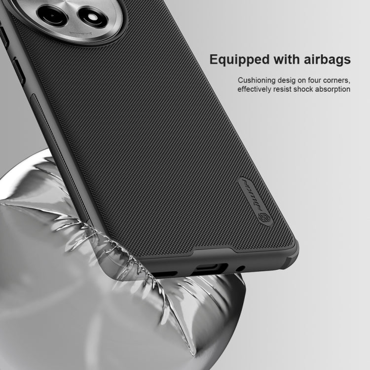 For OnePlus Ace 3 Pro NILLKIN Frosted Shield Pro PC + TPU Phone Case(Green)